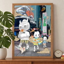 Load image into Gallery viewer, Japan x Times Square Framed