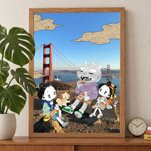 Load image into Gallery viewer, Golden Gate Bridge Framed