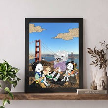 Load image into Gallery viewer, Golden Gate Bridge Framed