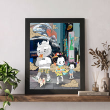Load image into Gallery viewer, Japan x Times Square Framed