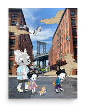 Load image into Gallery viewer, At Dumbo Art Print