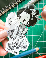 Load image into Gallery viewer, Hi! Sticker - Transparent