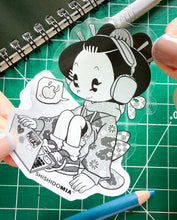 Load image into Gallery viewer, Laptop Sticker - Transparent