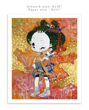 Load image into Gallery viewer, Playful Moment - 9x11" Print
