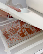 Load image into Gallery viewer, Limited Edition Lino Press Print - "Sneaker Lover"