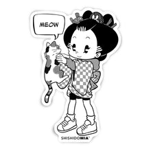 Load image into Gallery viewer, Team Cat Sticker - Transparent