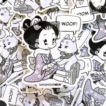 Load image into Gallery viewer, Team Dog Sticker - Transparent