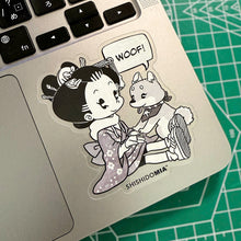 Load image into Gallery viewer, Team Dog Sticker - Transparent