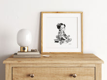 Load image into Gallery viewer, Being Bored - Print