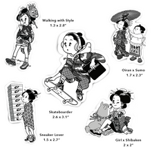 Load image into Gallery viewer, Small Sticker Set #2 (5 Stickers)