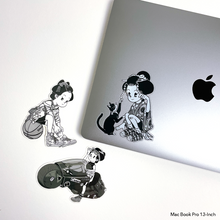 Load image into Gallery viewer, Large Transparent Sticker Set (3 Stickers)