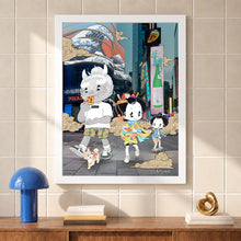 Load image into Gallery viewer, Japan x Times Square Framed
