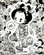 Load image into Gallery viewer, Hi! Sticker - Transparent
