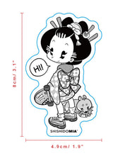 Load image into Gallery viewer, Hi! Sticker - Transparent
