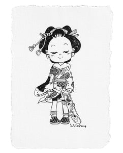 Serene Bliss - Original Doodle