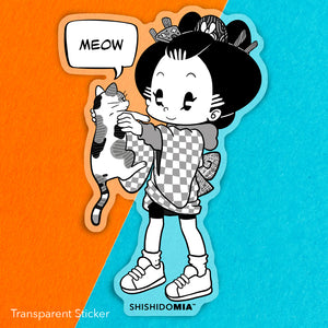 Team Cat Sticker - Transparent