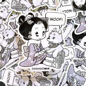 Team Dog Sticker - Transparent