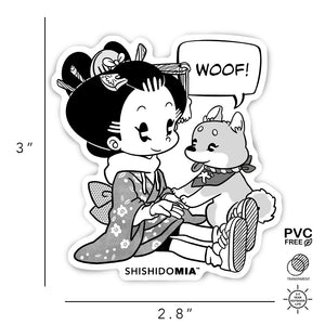 Team Dog Sticker - Transparent