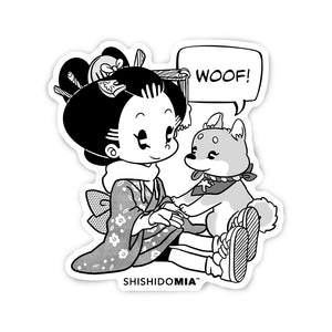 Team Dog Sticker - Transparent