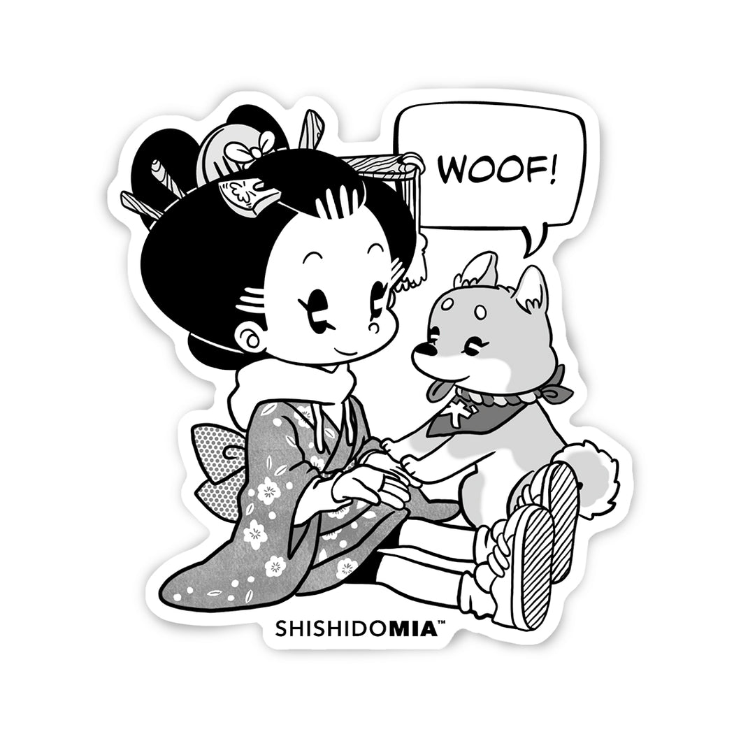 Team Dog Sticker - Transparent