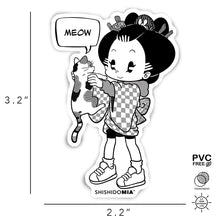 Load image into Gallery viewer, Team Cat Sticker - Transparent
