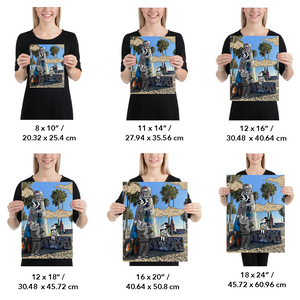 At Venice Beach - Print