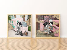 Load image into Gallery viewer, Drinking Bubble Tea - Print
