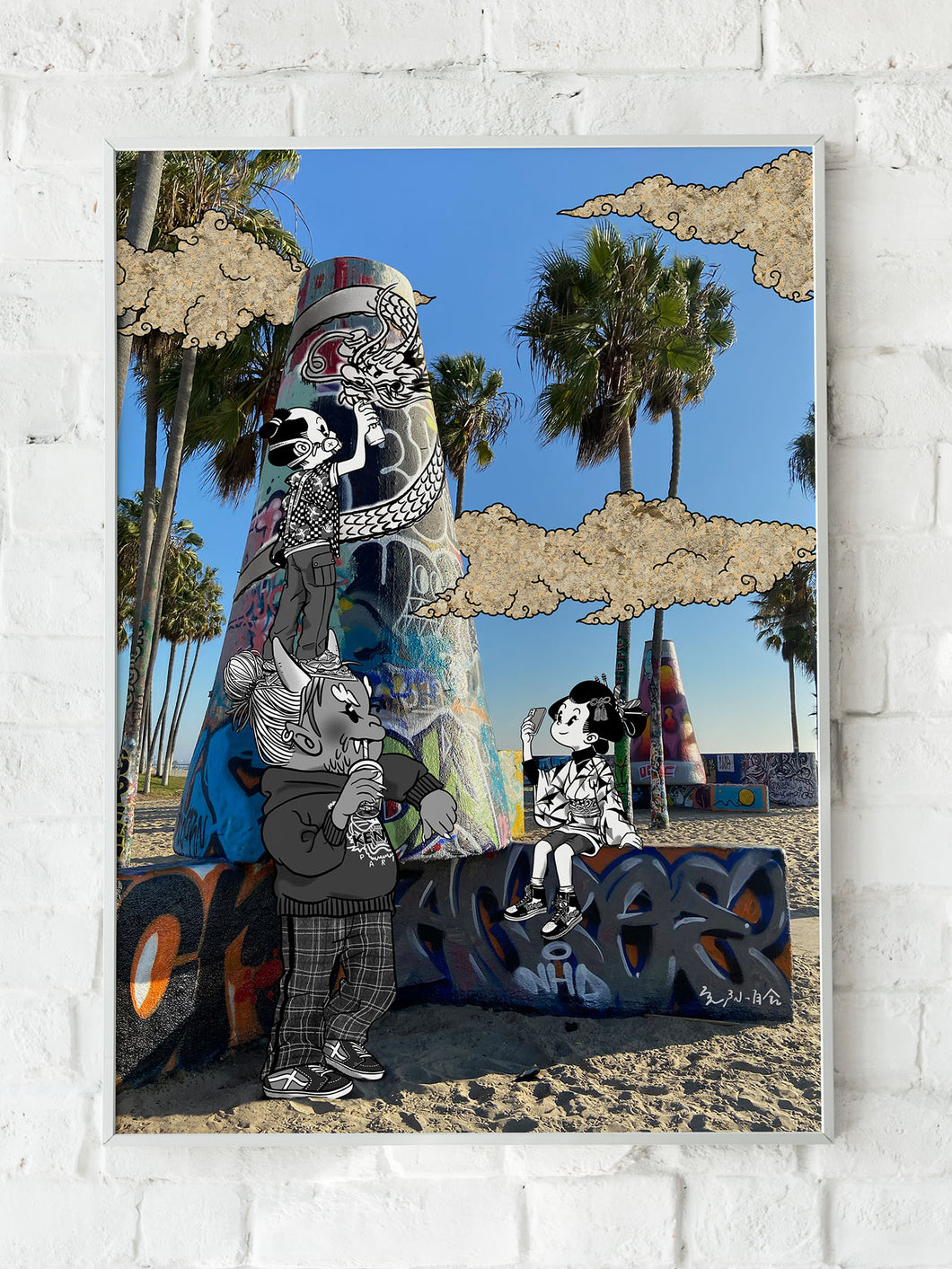 At Venice Beach - Print