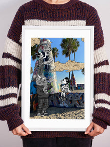At Venice Beach - Print