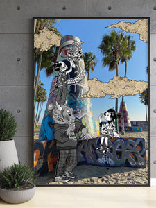 At Venice Beach - Print