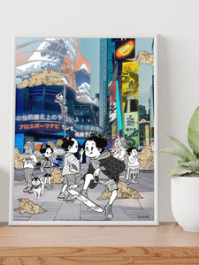 Japan x Times Square - Print